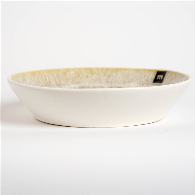 Тарелка CALOBRA, кремовая, D22cm H4,7cm