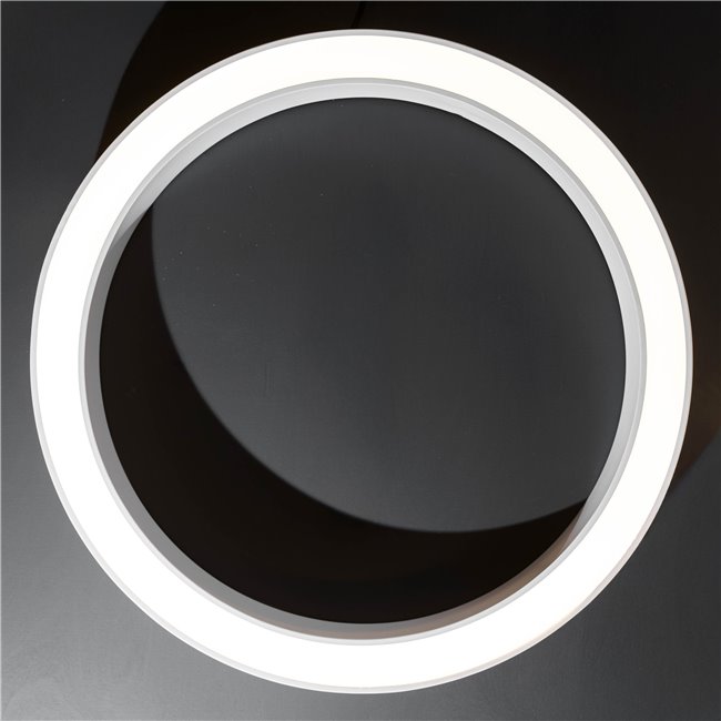 Потолочный светильник Moje, белый, H8cm, D60cm, LED 36W, 3000K, 1980lm