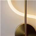 Wall lamp Modena BS, brass, H59x23x9cm, LED 10W, 3000K, 550lm