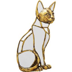Декор настенный Cat Mirror, H38x24x3.5cm