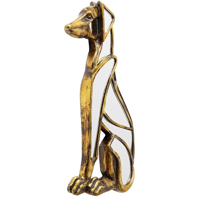 Wall object Dog Mirror, H38x24x3.5cm