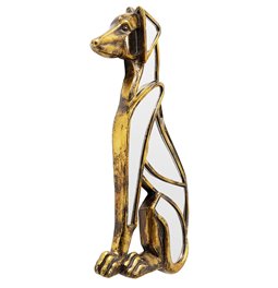 Wall object Dog Mirror, H38x24x3.5cm