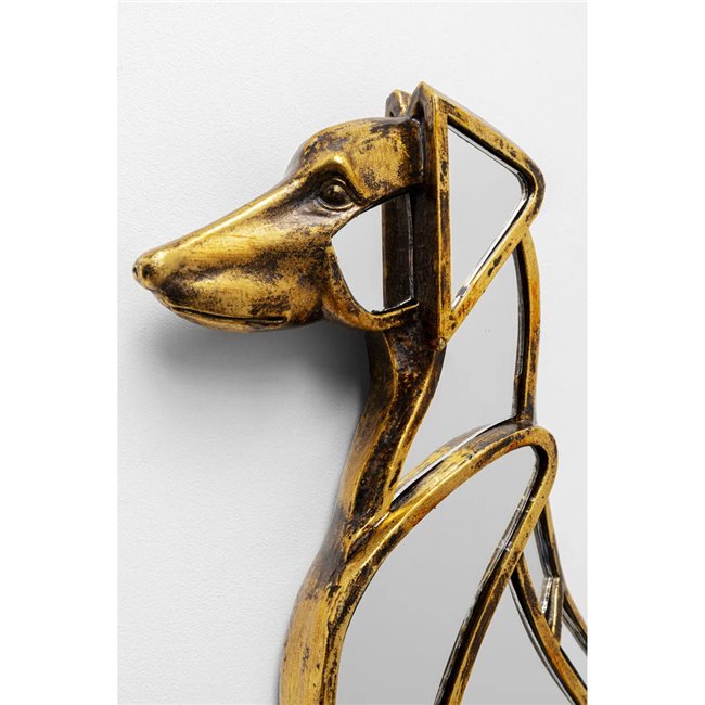 Wall object Dog Mirror, H38x24x3.5cm