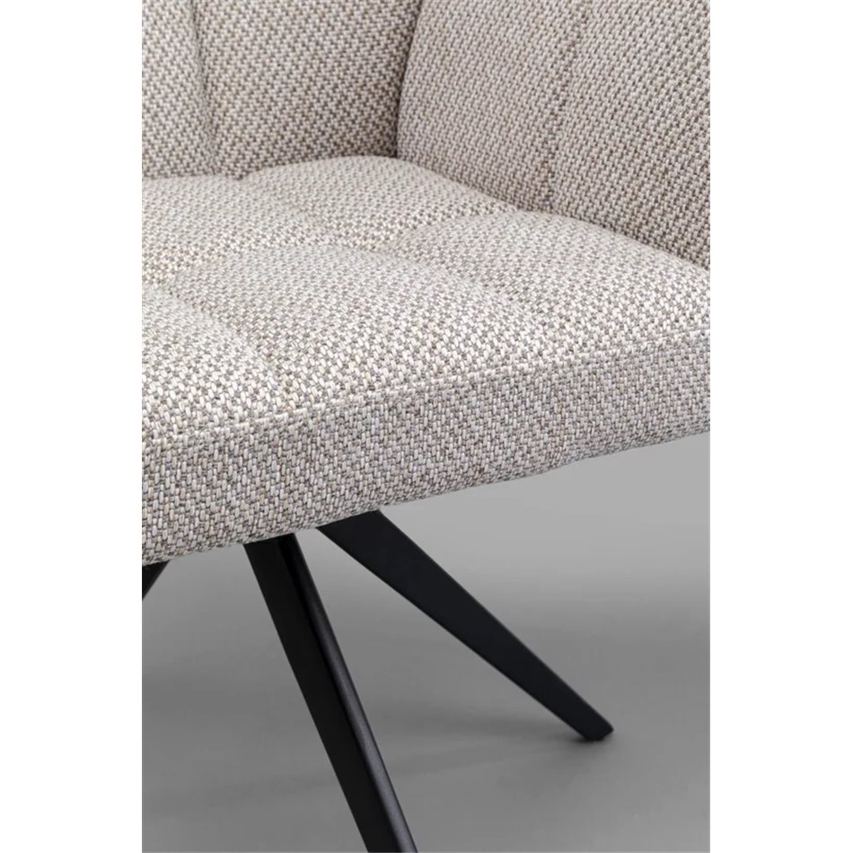 Обеденный стул Thinktank, вращающееся на 360, серый цвет, H85x65x42cm, высота сиденья 48cm