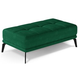 Bench Eltorrenso Kronos 19, velvet, green, H45x73x145cm
