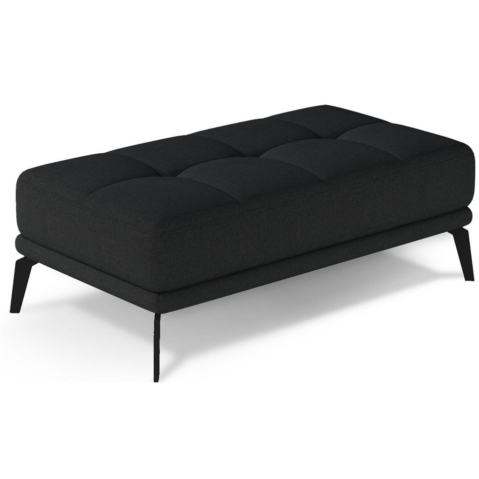 Bench Eltorrenso Sawana 14, black, H45x73x145cm