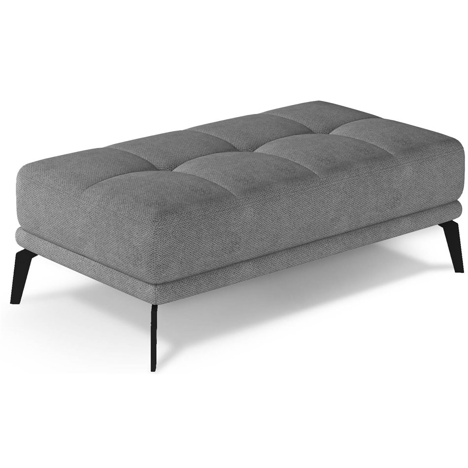 Bench Eltorrenso Soro 93, grey, H45x73x145cm