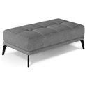 Bench Eltorrenso Soro 93, grey, H45x73x145cm