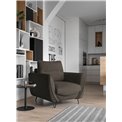 Armchair Elsilva Vero 18, beige, H82x95x93cm