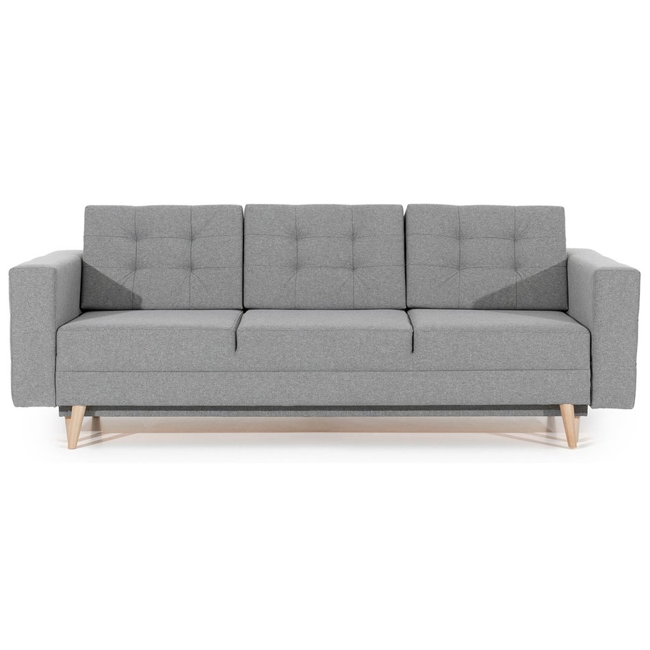 Sofa bed Elsgard Sawana 05, dark grey, H93x92x233cm