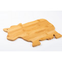 Bamboo cutting board Cow, 35x25x1cm