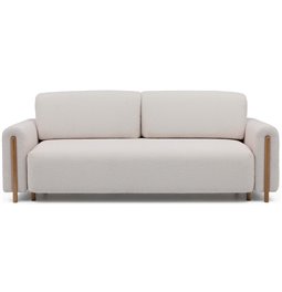 Диван-кровать Elcadova Oak, раздвижной, Jaffray 18, бежевый, H97x97x244см