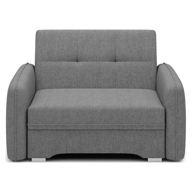 Folding armchair Elaine Poco 04, grey, H84x109x102cm