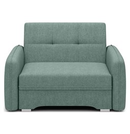 Folding armchair Elaine Poco 100, green, H84x109x102cm