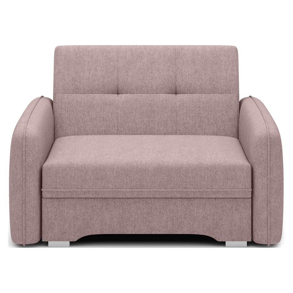 Folding armchair Elaine Poco 101, salmon color, H84x109x102cm