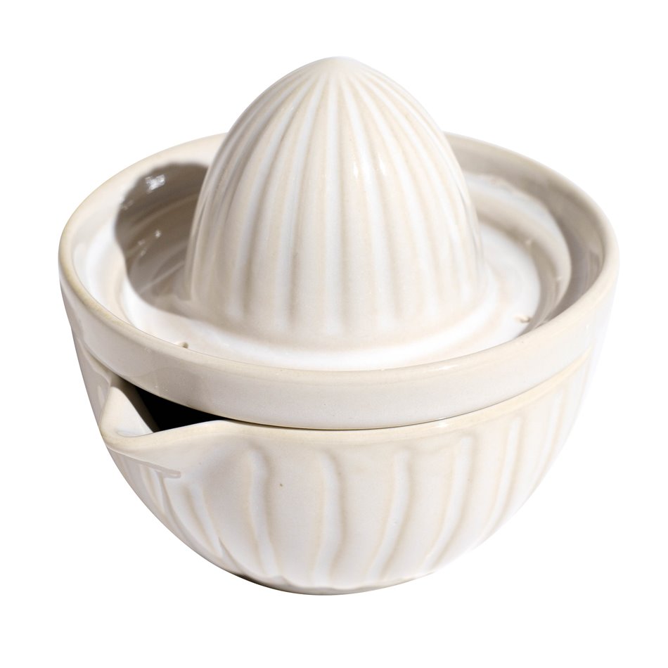 Lemon squeezer Evyna, beige, ceramic, 250ml, H10,5cm,D11.3cm