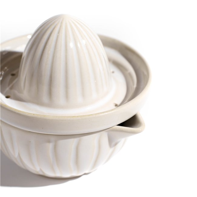 Lemon squeezer Evyna, beige, ceramic, 250ml, H10,5cm,D11.3cm