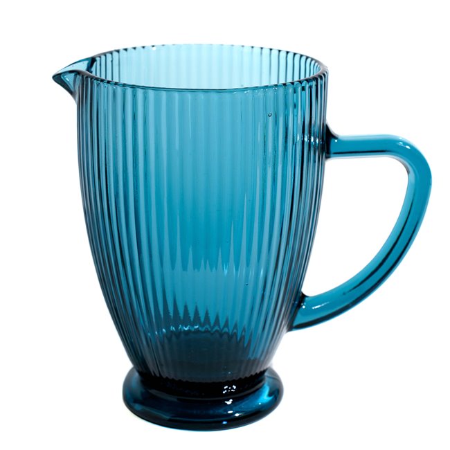 Pitcher Rigano, blue, 1000ml, H18.5x20x13cm