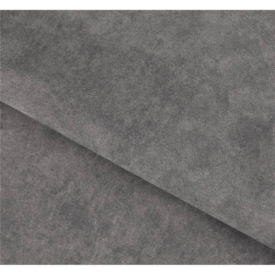 Corner sofa Elferucce L, sleeping function, Aura 04, velvet, grey, H93x200x276cm