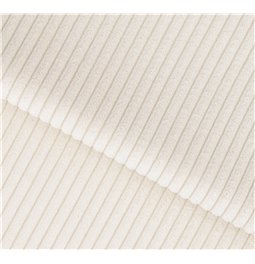 Диван-кровать Elcadova Black, раздвижной, Jarell 18, волнистый бархат, бежевый, H97x97x244см