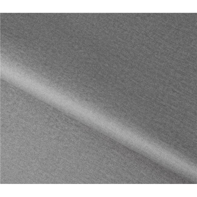 Пуф с ящиком для хранения Elbellis, Nube 3, бархат, серый, H42x62x97см