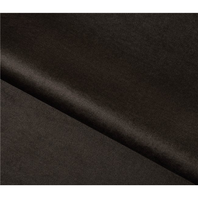 Armchair Elsilva Nube 22, velvet, dark brown, H82x95x93cm