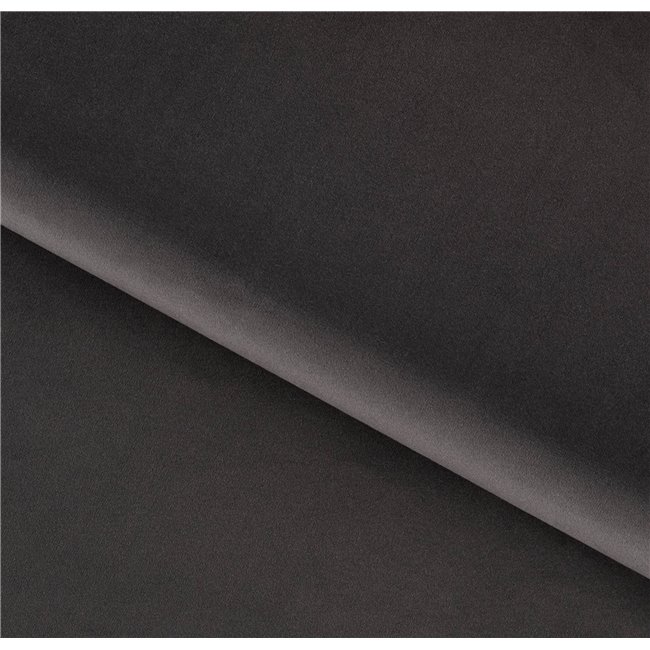 Пуф с ящиком для хранения Elbellis, Riviera 97, бархат, тёмный графит, H42x62x97см