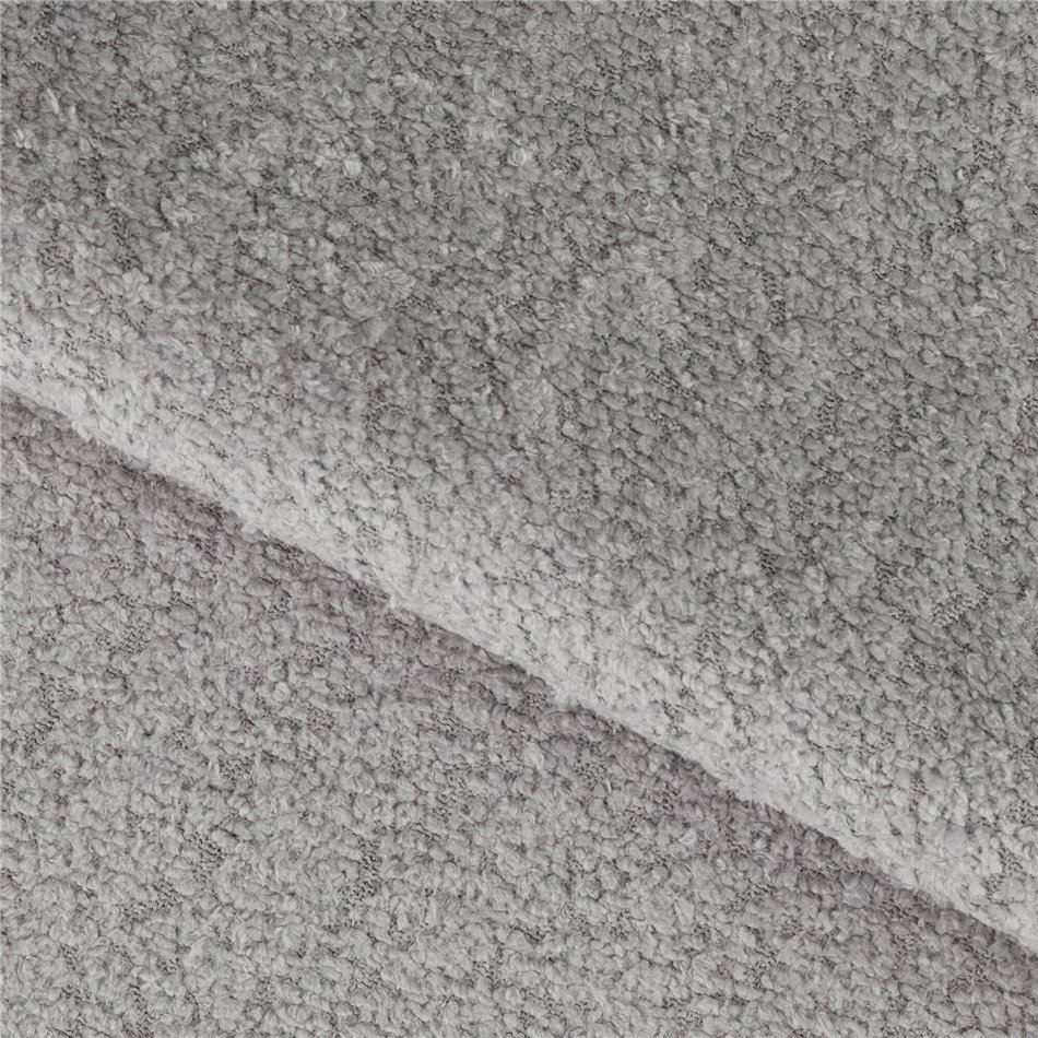 Corner sofa Elbare R, sleeping function, Royal 04, bouclé, grey, H100x160x208cm