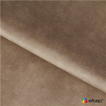 U shape sofa Elberto R, sleeping function, Toscany 20, velvet, brown, H100x165x306cm