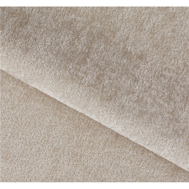 Bench with storage box Elgomsi Touch 18, textured velvet, beige, H45x72x104cm