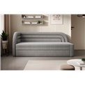 Sofa bed Elfabilo L, sleeping function, Royal 04, bouclé, grey, H80x86x223cm