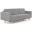 Sofa bed Elsgard Sawana 05, dark grey, H93x92x233cm