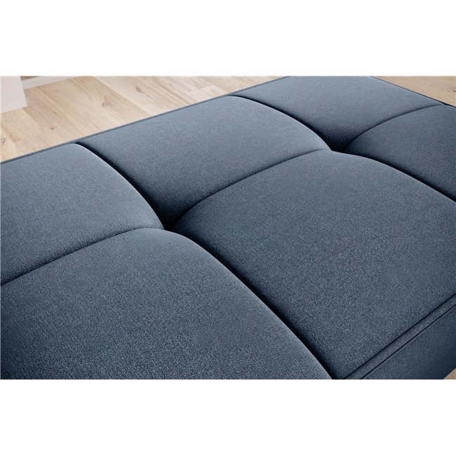 Пуф с ящиком для хранения Elbellis, Gojo 40, темно-синий, H42x62x97см