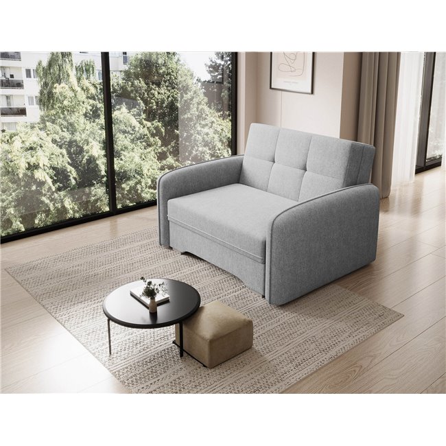 Раскладное кресло Elaine, Poco 03, серый, H84x109x102см