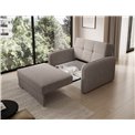 Folding armchair Elaine Poco 07, beige, H84x109x102cm