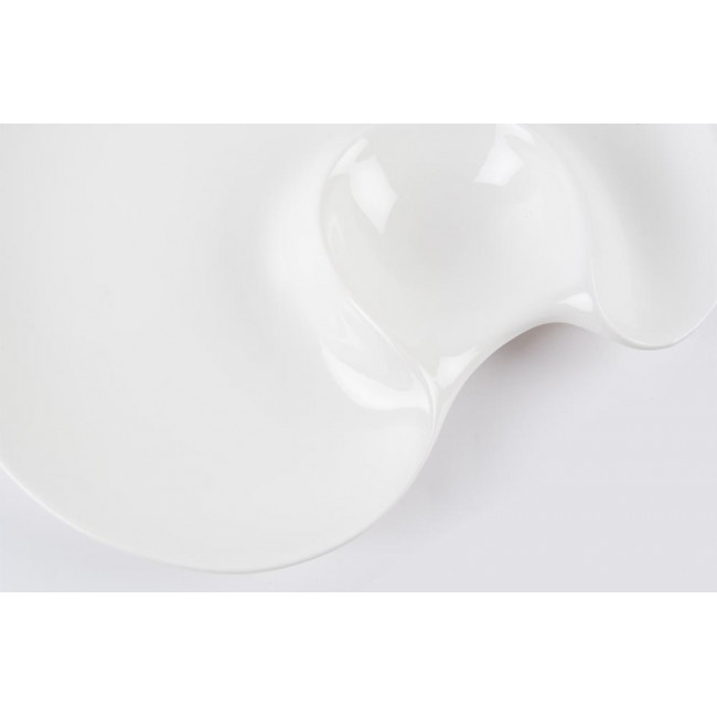 Snack plate, 25.5x22.5x3.4cm