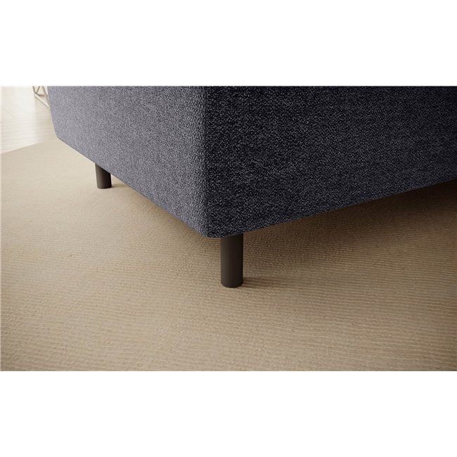 Скамья с ящиком для хранения Elgomsi, Aspen 05, темно-серый, H45x72x104см