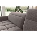 Corner sofa Elbare R, sleeping function, Aspen 20, brown, H100x160x208cm
