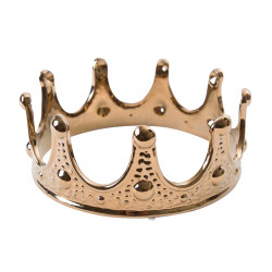 Dekors Crown, zelta krāsā, D21x8cm