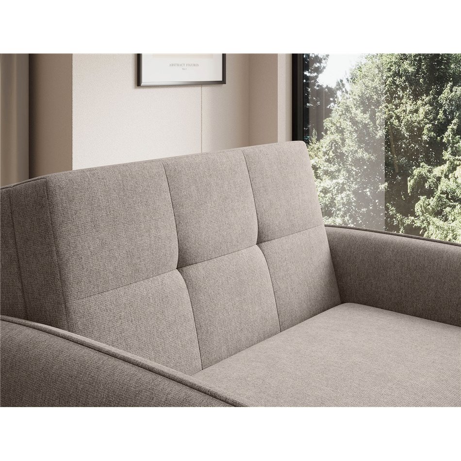 Folding armchair Elaine Poco 07, beige, H84x109x102cm