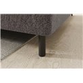 Corner sofa Elbare R, sleeping function, Aspen 20, brown, H100x160x208cm