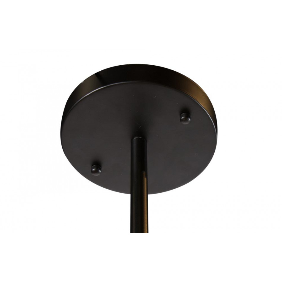 Потолочный светильник Lauga, черный, E27 60W, H73 D100cm