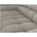 Corner sofa Elferucce L, sleeping function, Royal 20, bouclé, beige, H93x200x276cm