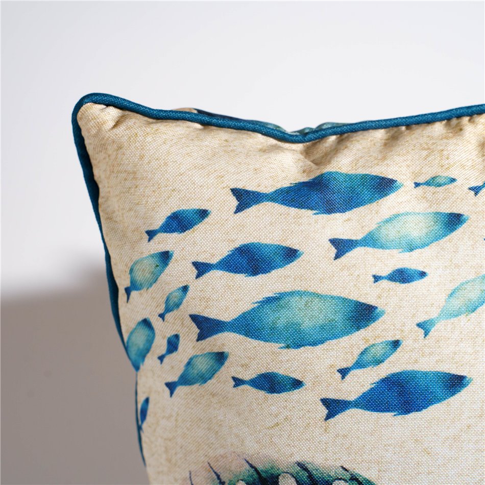 Deco cushion Ocean, 40x40cm