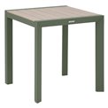 Table Laevasion, green, H75x70x70cm
