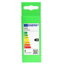 Spuldze LED silti balta, E14 3.4W, 470lm, 2700K, H10x3.5x3.5cm
