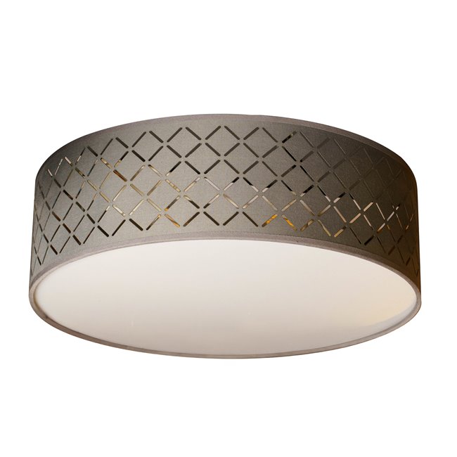 Ceiling lamp Moivre, H12.5cm, D38cm, E27x3 40W(MAX)