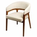 Dining chair Otta, 4 white, H77x51x49cm, seat height 47.5cm