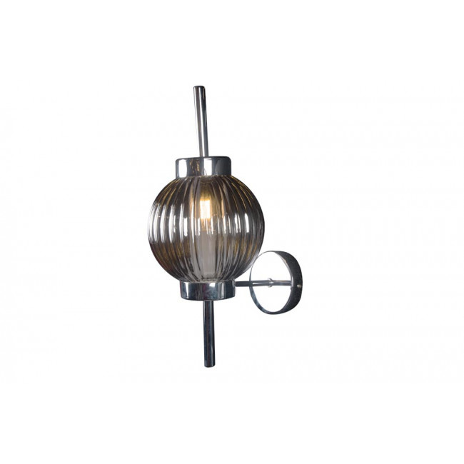 Sienas lampa Jonsberg, hromēta, E14 40W, 16.5x39cm