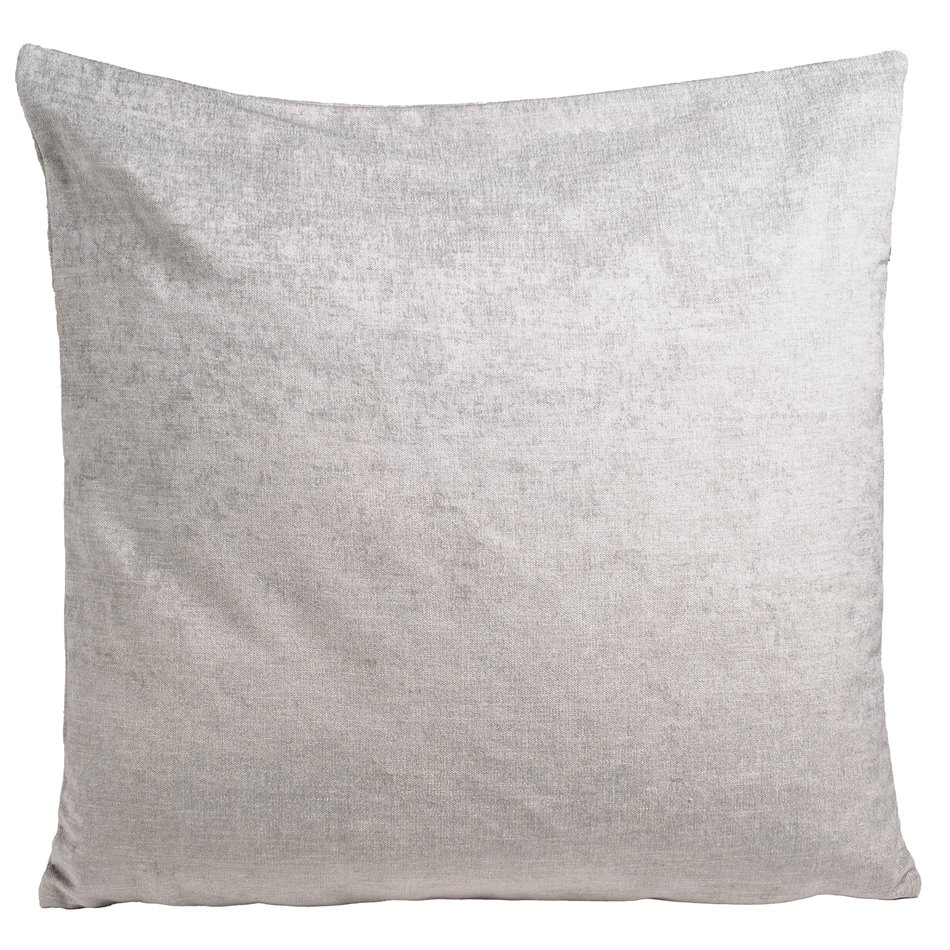 Decorative pillowcase Status, silver color, 60x60cm